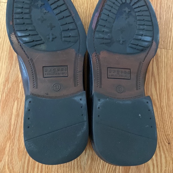 Axcess Men’s “Bleeker Black”Leather Shoes - Picture 6 of 12